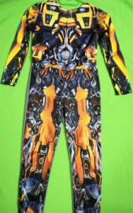 Kids Costumes to Hire - Bumble Bee Transformer Onesie - 1pce